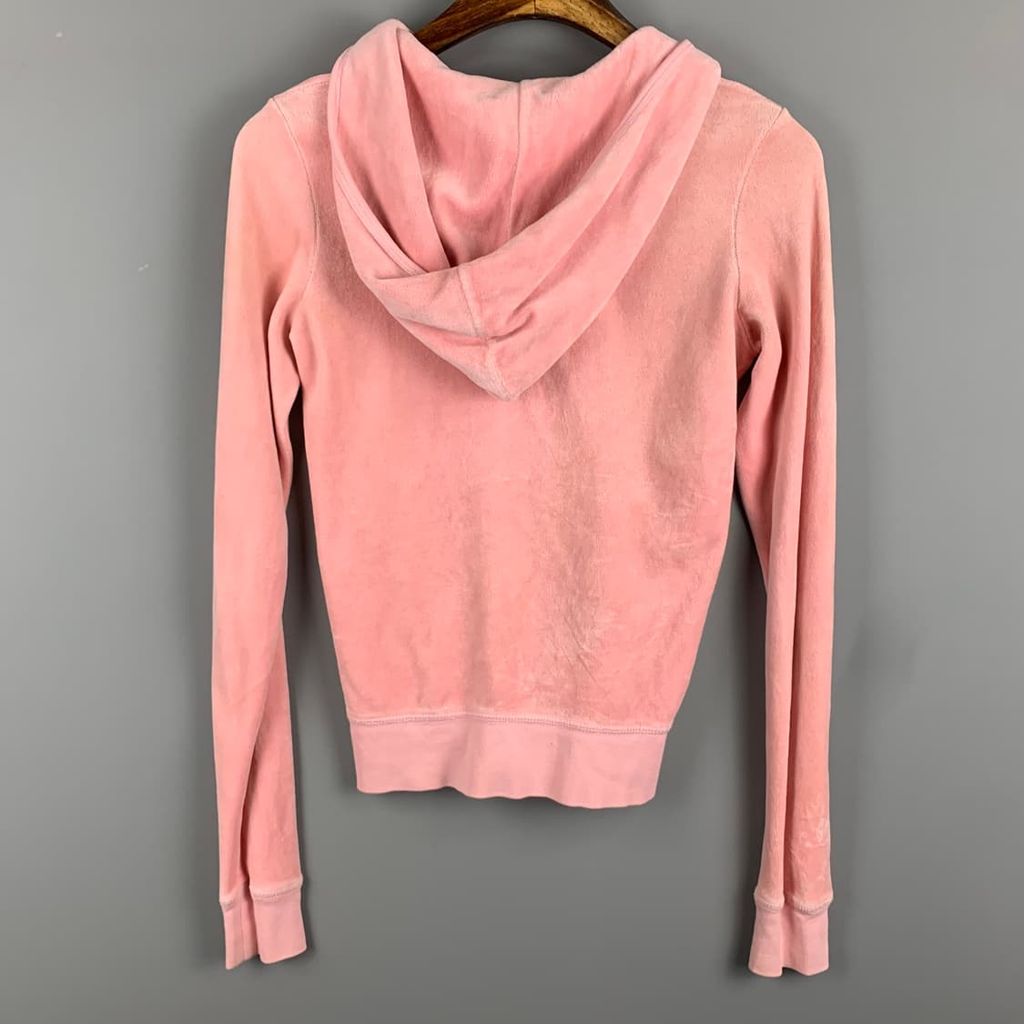 Vintage 빈티지 핑크 부클 후드집업 상품이미지3