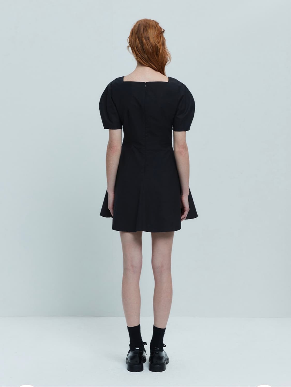 [해바이해킴] 솔리드 플레어 드레스 /M 택있는 새상품 상품이미지4