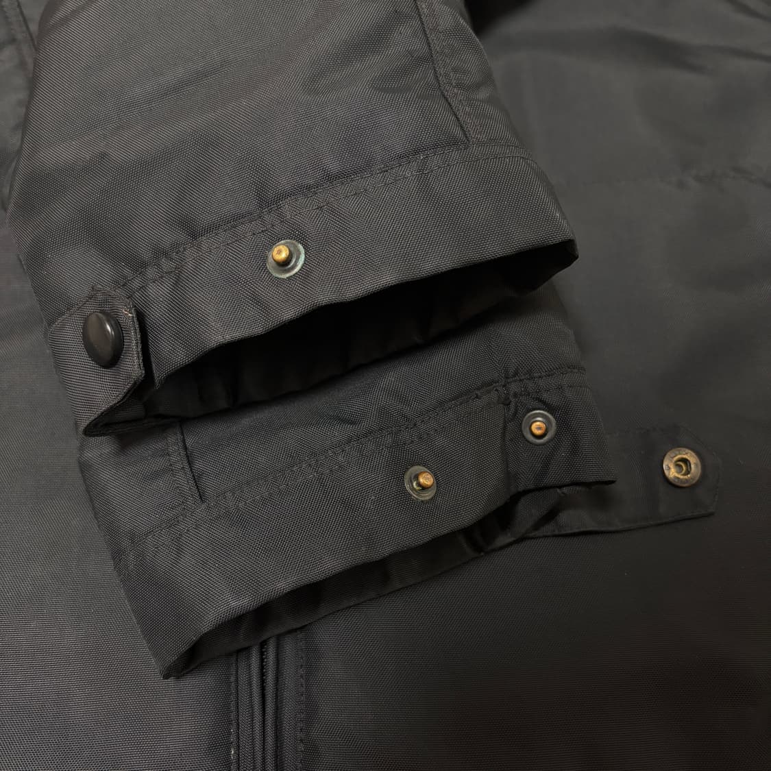 나이키 나이키00s 올드스쿨 실버 솔로 스우시 바이커 누빔 바람막이 자켓 상품이미지4