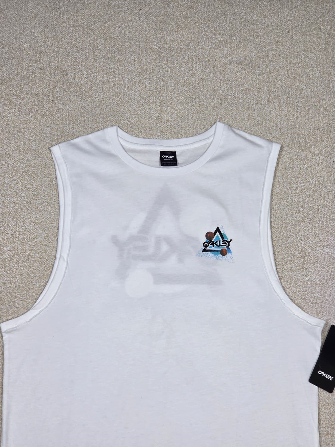 (새상품) [오클리] 스페이스 폴리곤 슬리브리스 티셔츠 | S00069 상품이미지2