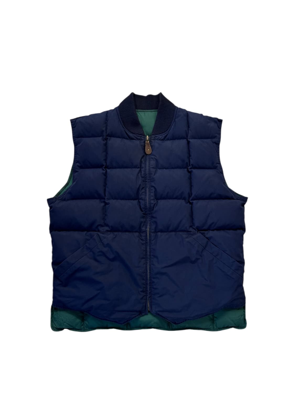 90s 에디바우어 리버서블 구스다운 패딩 베스트 상품이미지1