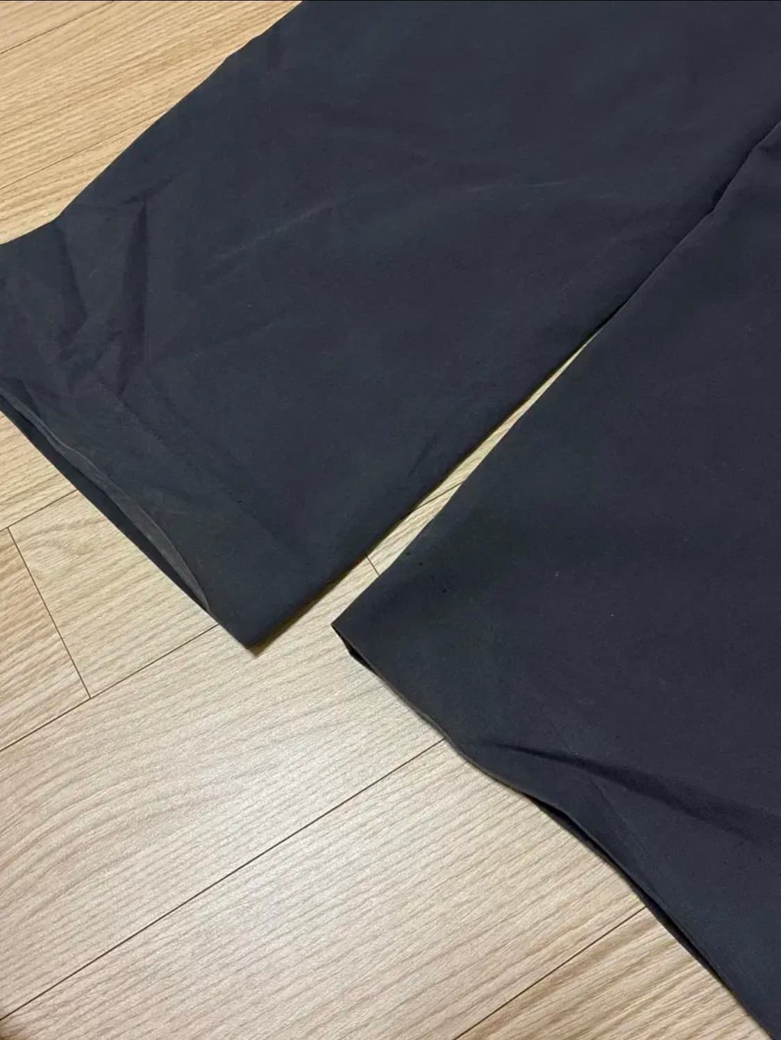 EE double waist pants charcoal 상품이미지5