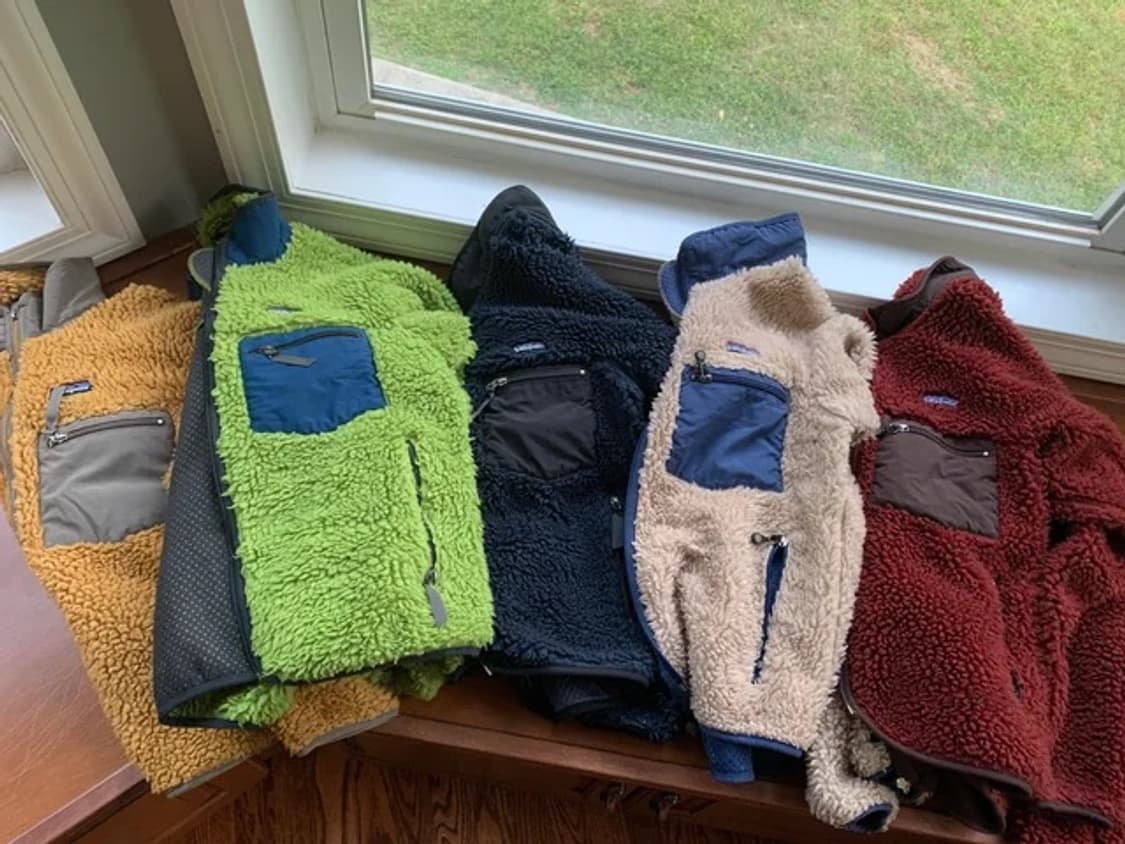 [M] 빈티지 파타고니아 딥파일 플리스 그레이 상품이미지1