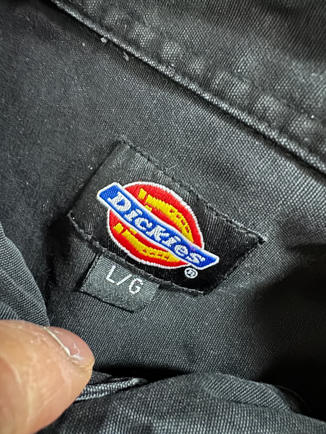 디키즈 Dickies 빅사이즈 투 포켓 워크셔츠 XL ~ 2XL 블랙 상품이미지3