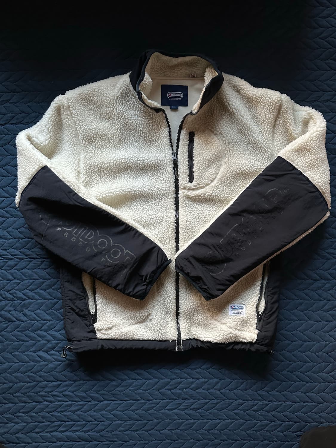 아웃도어 프로덕츠 후리스 자켓 아이보리 100 상품이미지2