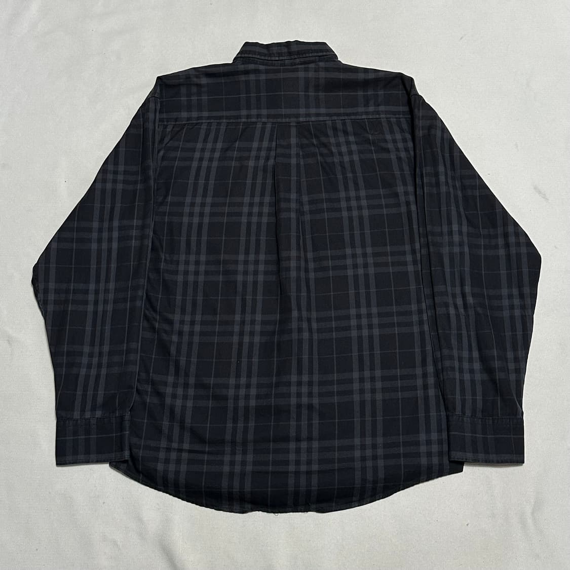 XL 버버리 블랙그레이 노바체크 셔츠 상품이미지3