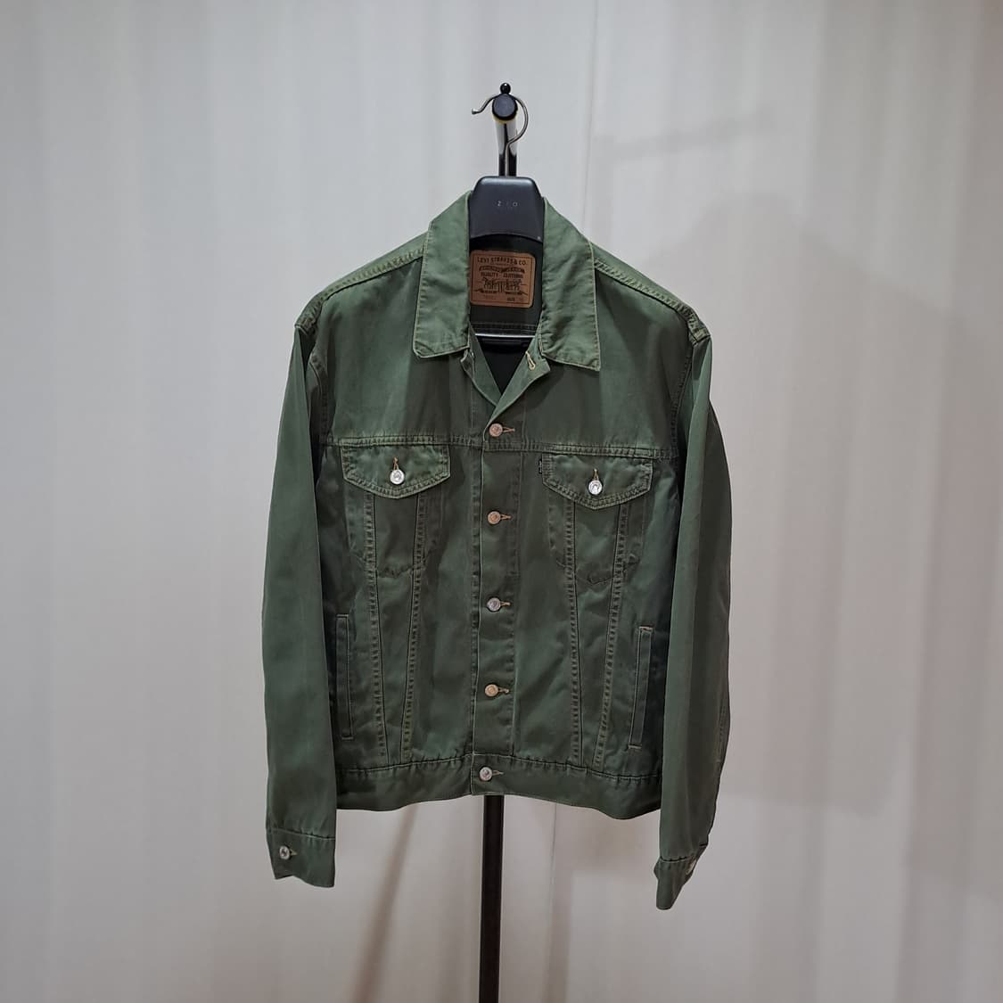 (택포) 리바이스 92년 생산 이탈리아 트러커 자켓 XL A584 상품이미지1