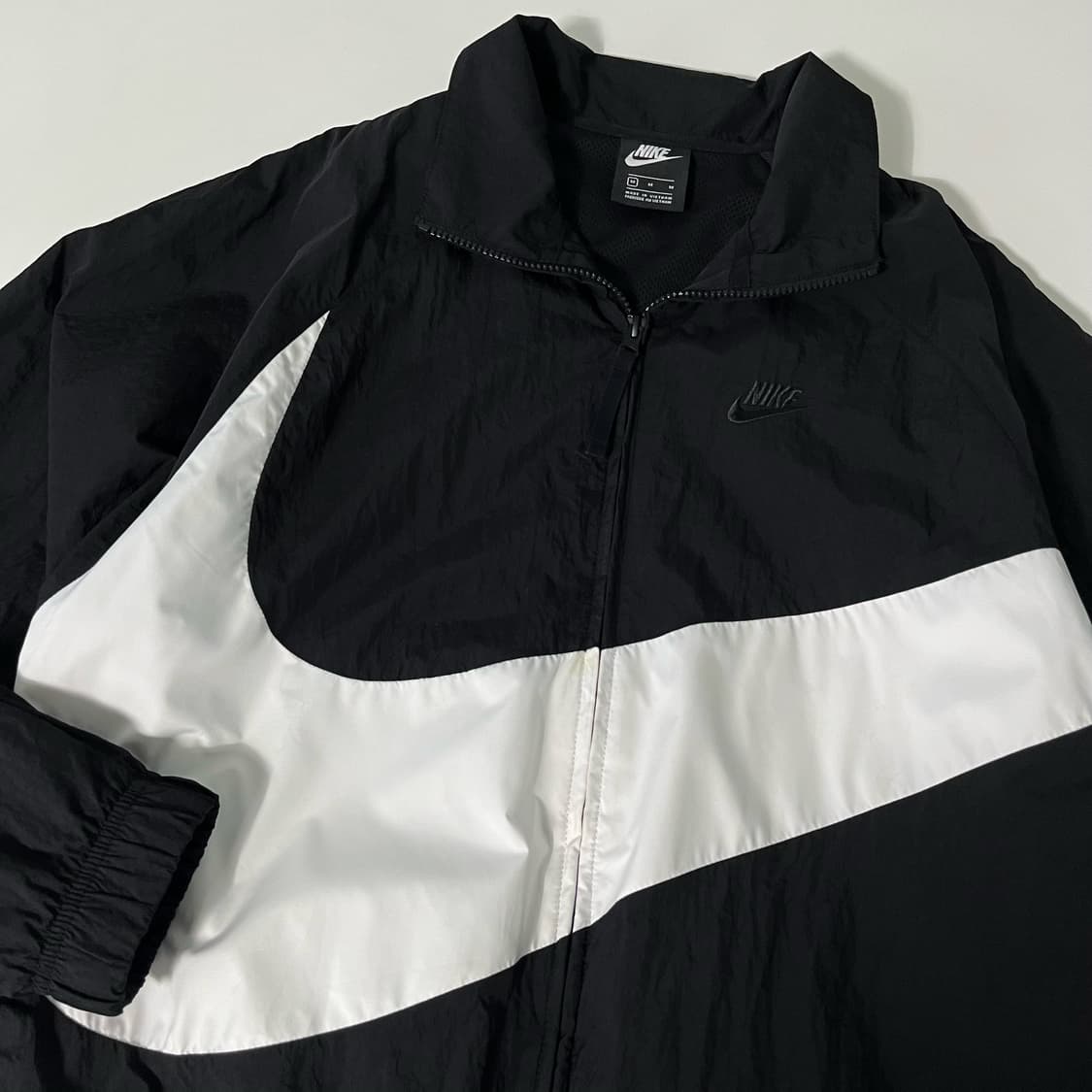 나이키 오버핏 빅스우시 배색 우븐 바람막이 상품이미지5