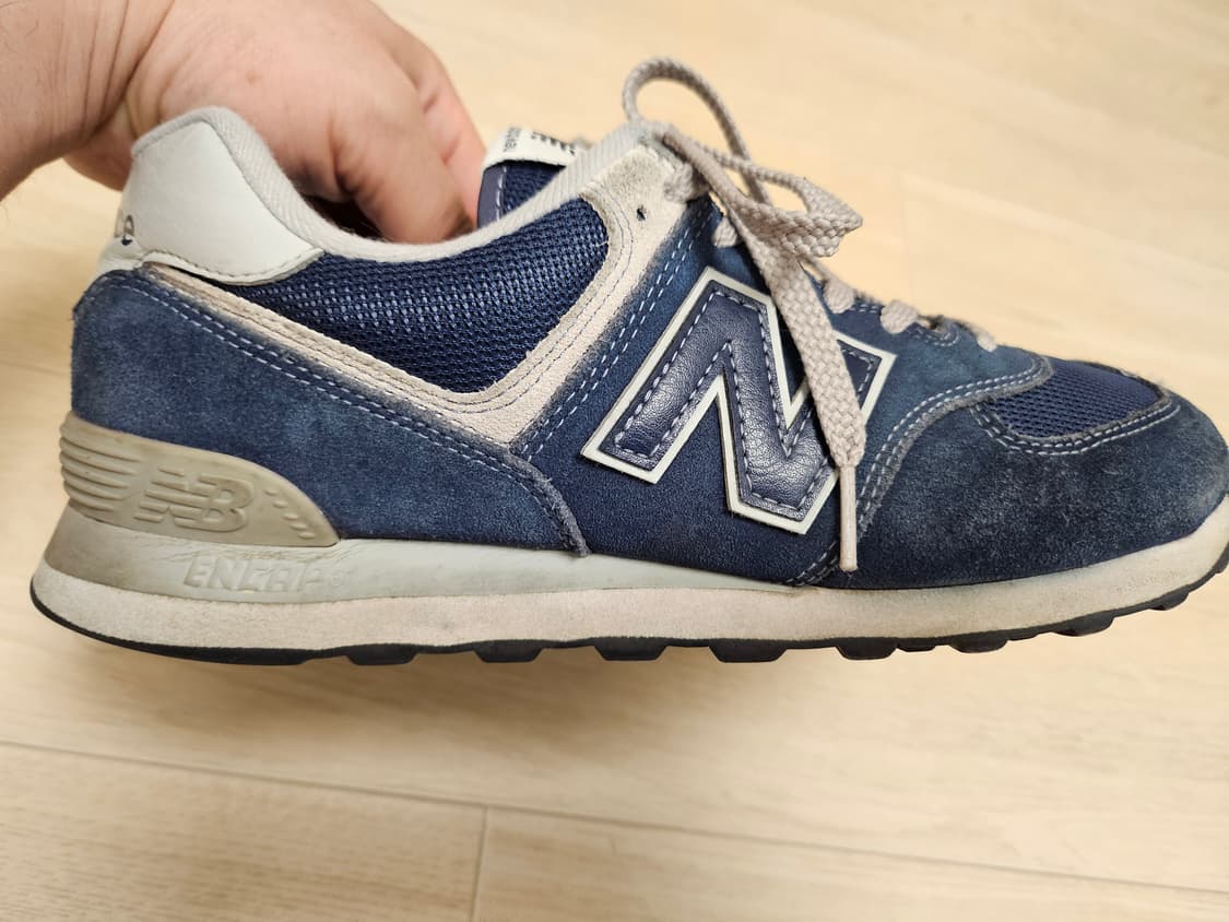 뉴발란스 574 네이비 - D 스탠다드 270 상품이미지6
