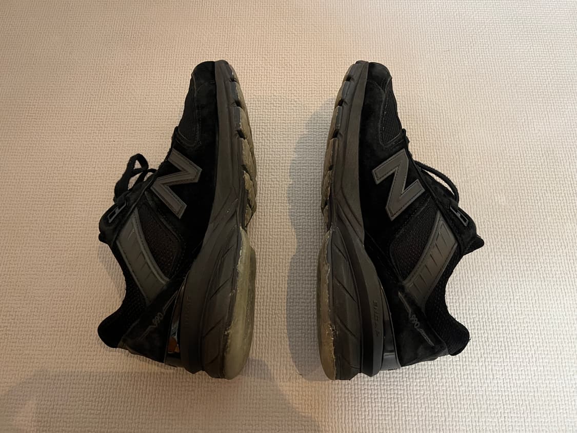 무료배송 - Made in USA 뉴발란스 990v5(트리플 블랙) 27 상품이미지9