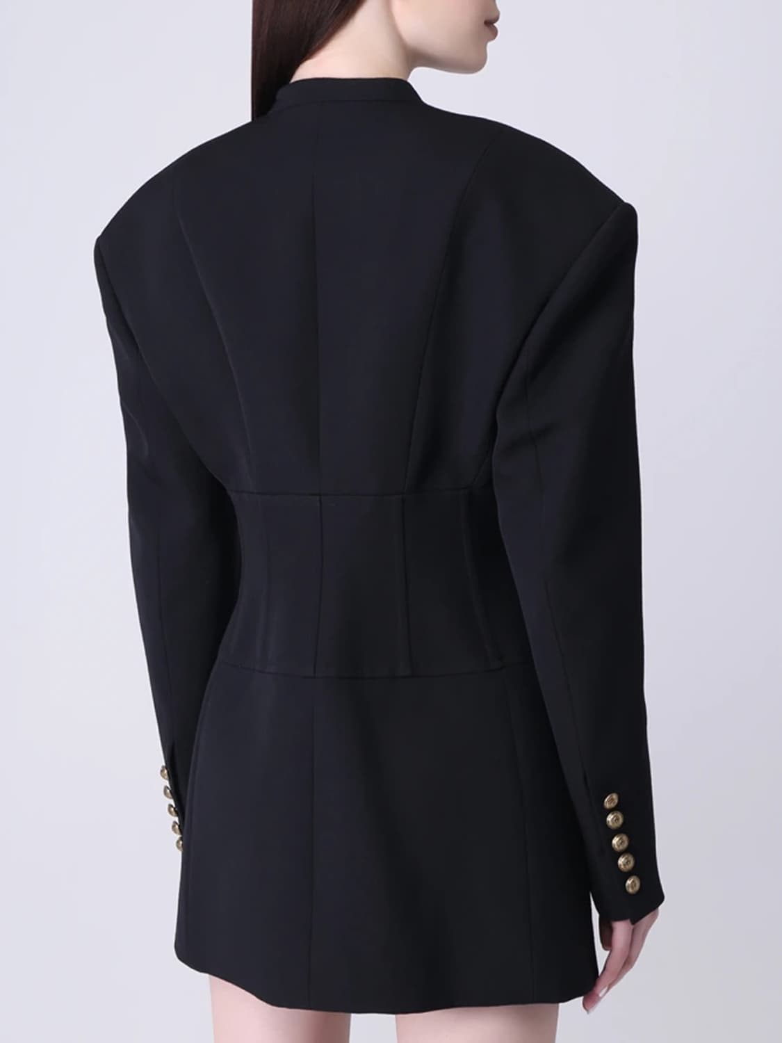 [박하선, 장나라 착용] 발망(Balmain) 울 크레이프 자켓 원피스 상품이미지2