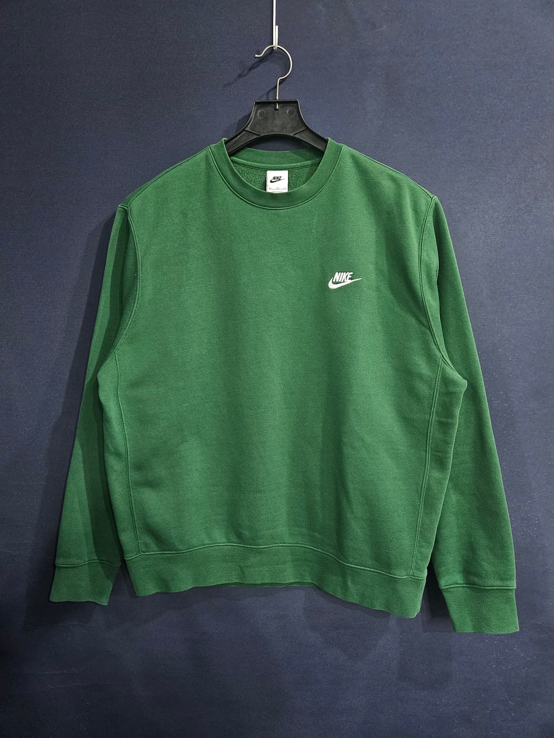 나이키 자수로고 그린 남성 105~110 기모 맨투맨  상품이미지1