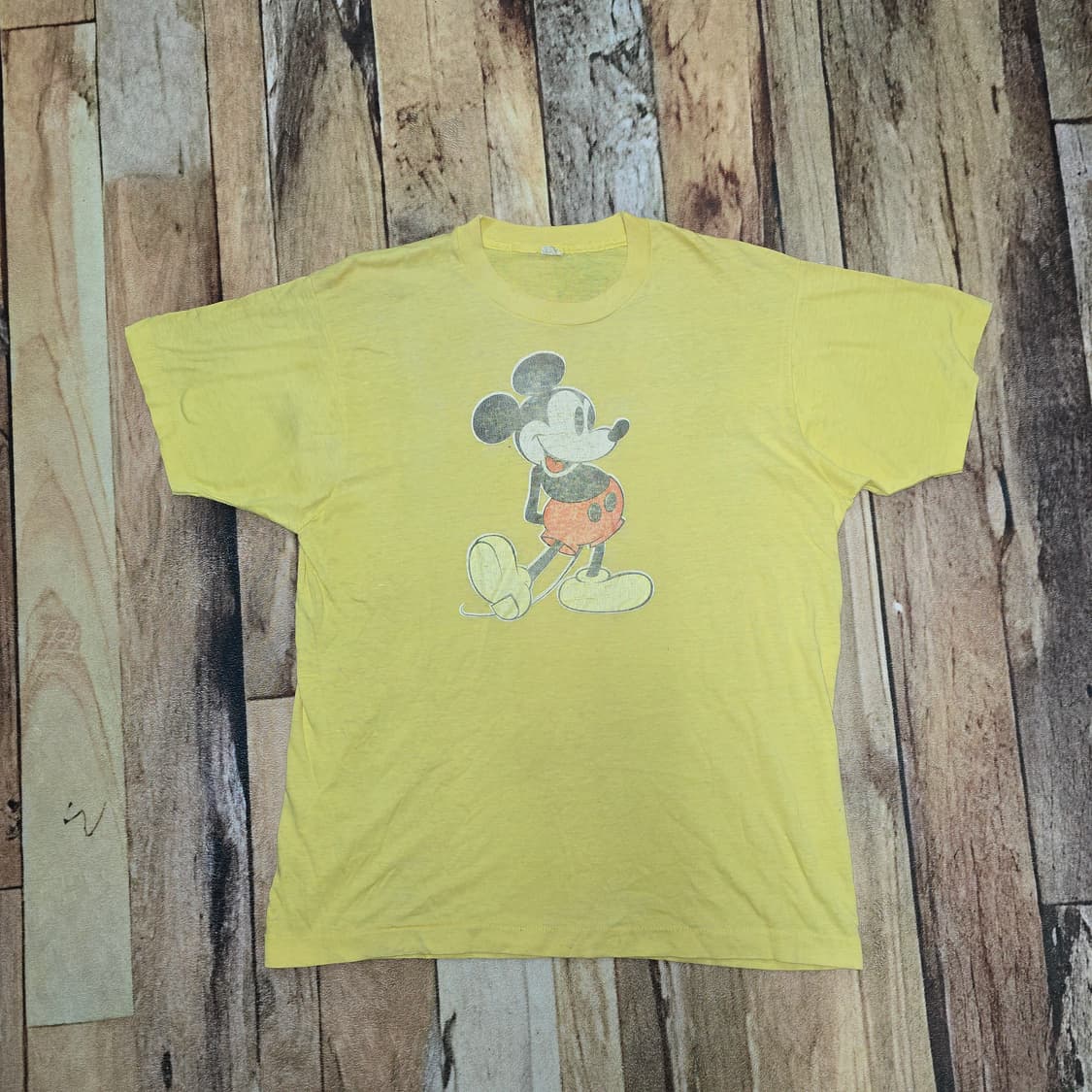 Vintage 70~80s Screen star 오리지널  미키 티셔츠  상품이미지1
