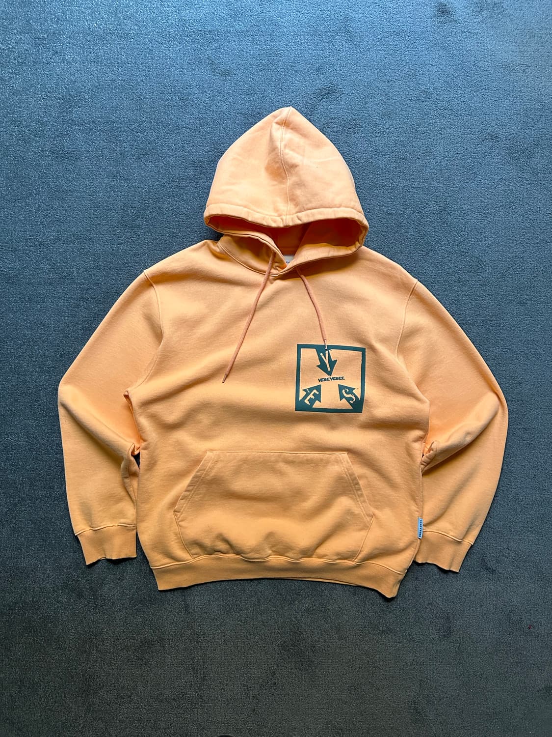 예스아이씨 오렌지 후드티 L 상품이미지1