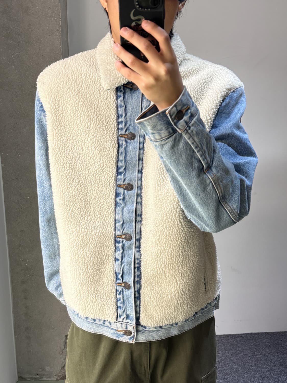 리바이스 프리미엄 빅 이 쉐르파 데님 자켓 상품이미지1