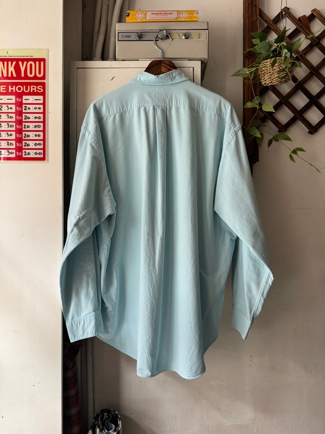 [L]폴로 랄프로렌 BIG SHIRTS 캔디블루 옥스포드 셔츠 상품이미지6