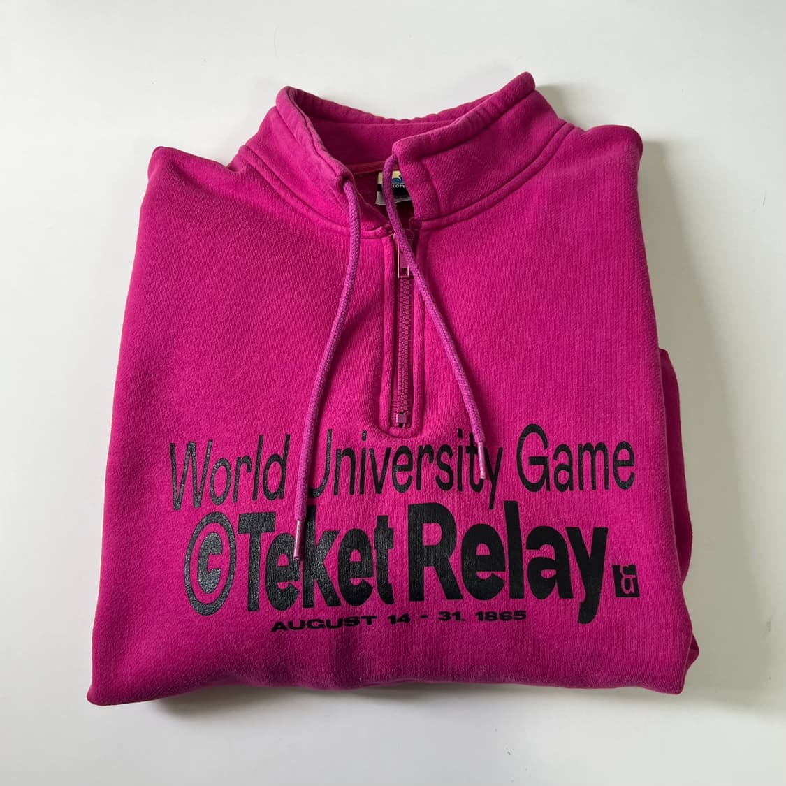 테켓 하프집업 맨투맨 상품이미지2