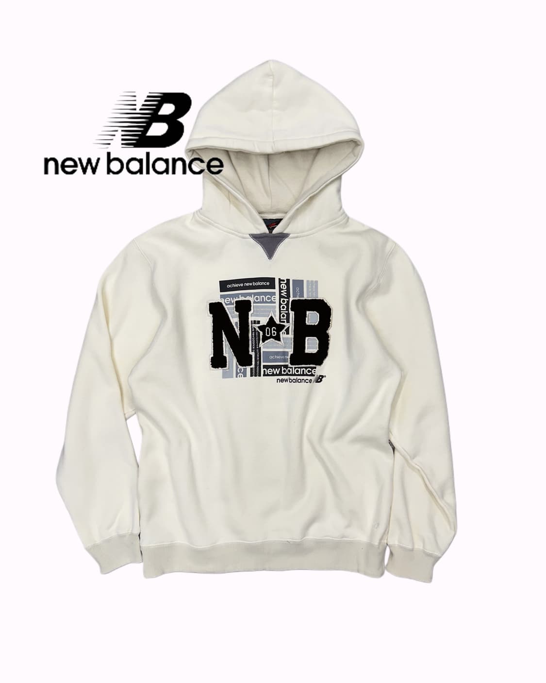initial pacth logo hood t-shirt 상품이미지1