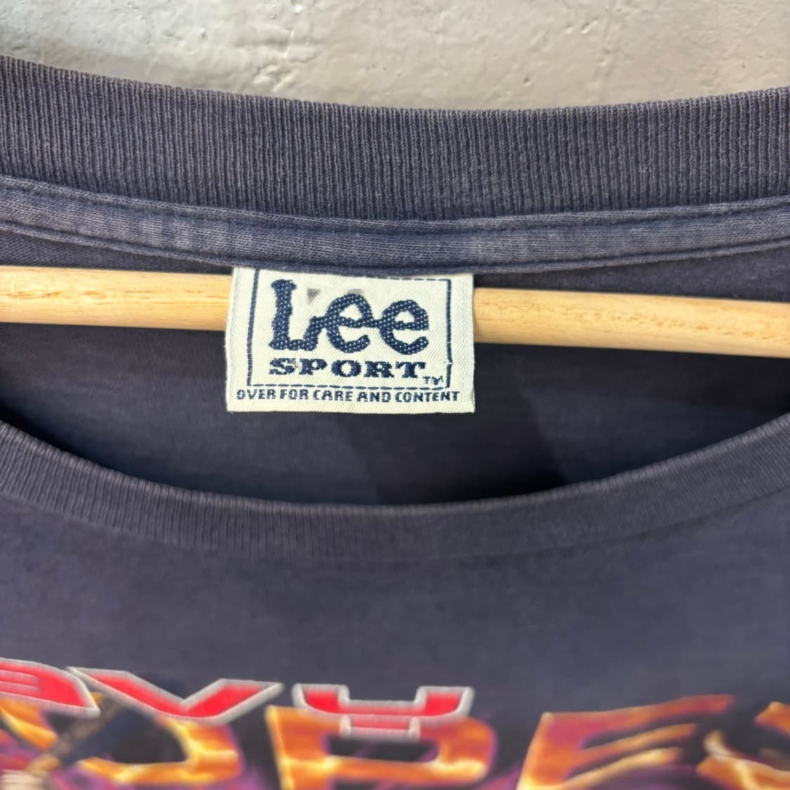 00s Lee Sports 하비 로페즈 프린팅 반팔 티셔츠 XL  상품이미지6