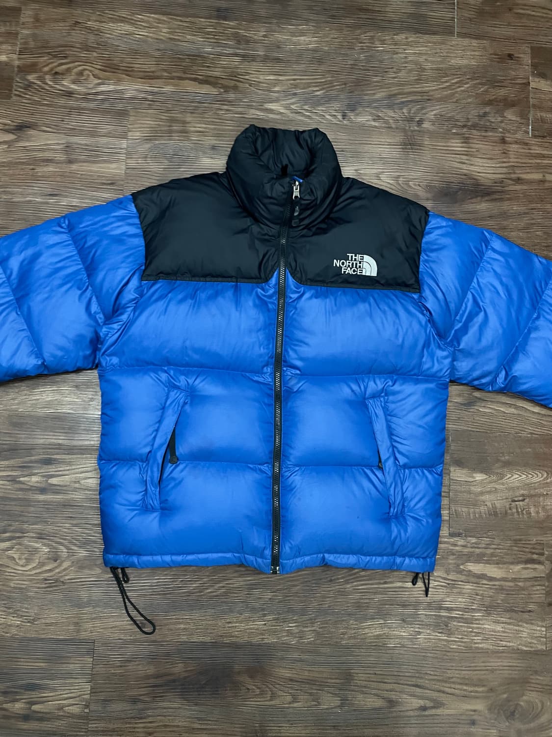 노스페이스 700 눕시 구스다운 푸퍼 패딩 블루 상품이미지1