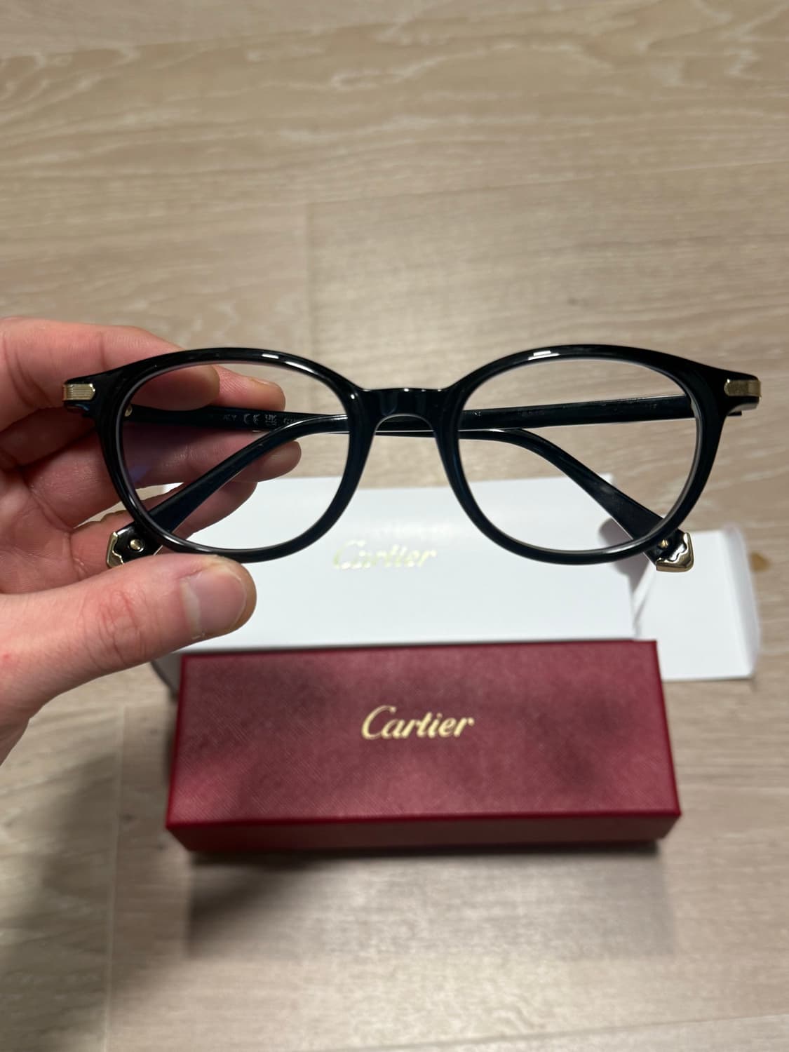 까르띠에 ct0584 뿔테 안경 상품이미지3