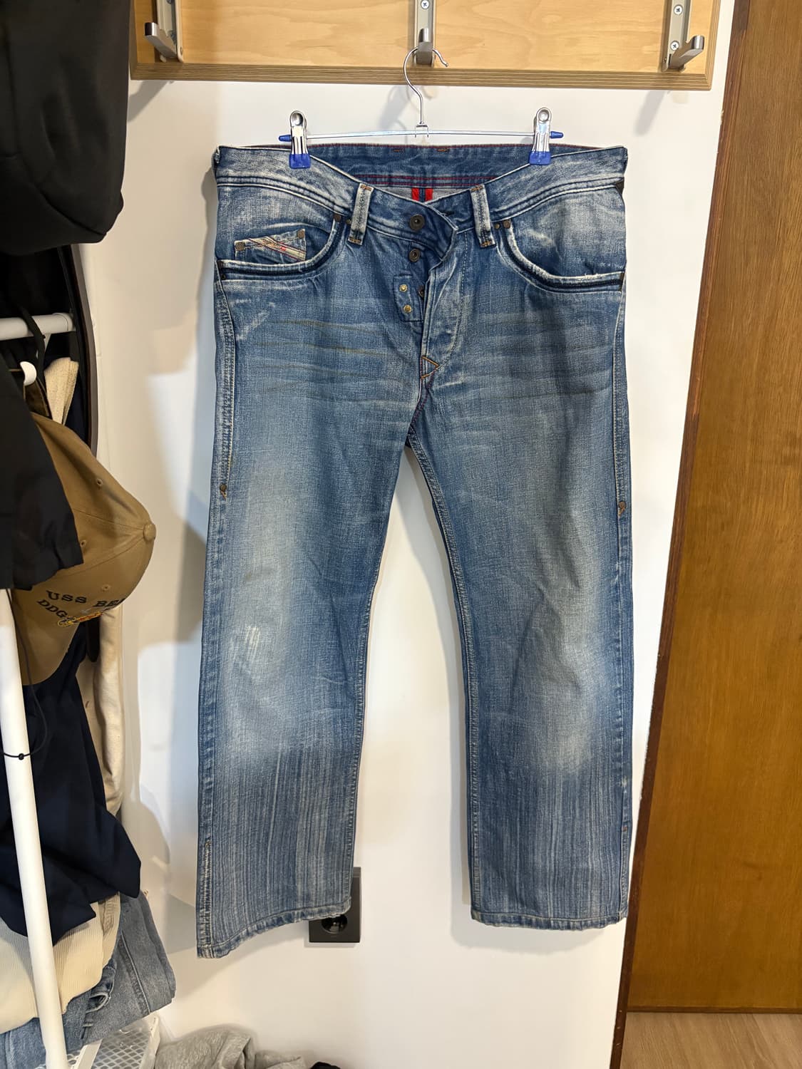 디젤 DIESEL Busky 청바지/Wash 00796 W32 L32 상품이미지1
