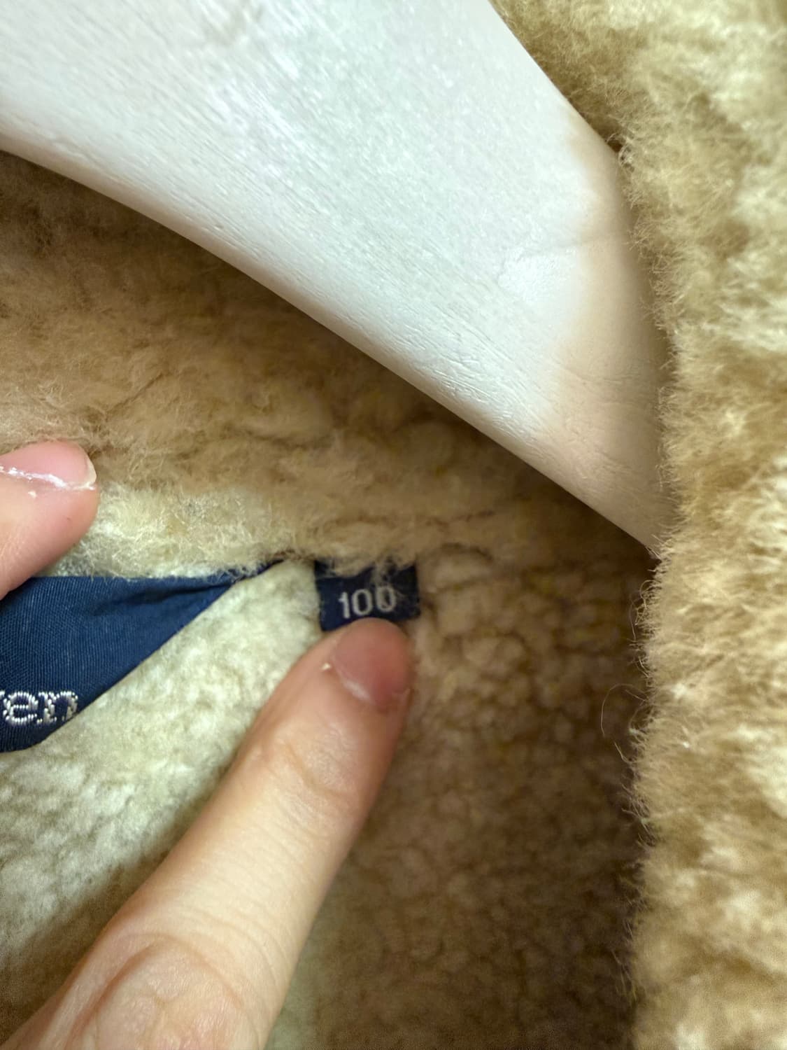 폴로랄프로렌 무스탕 자켓 100 상품이미지2