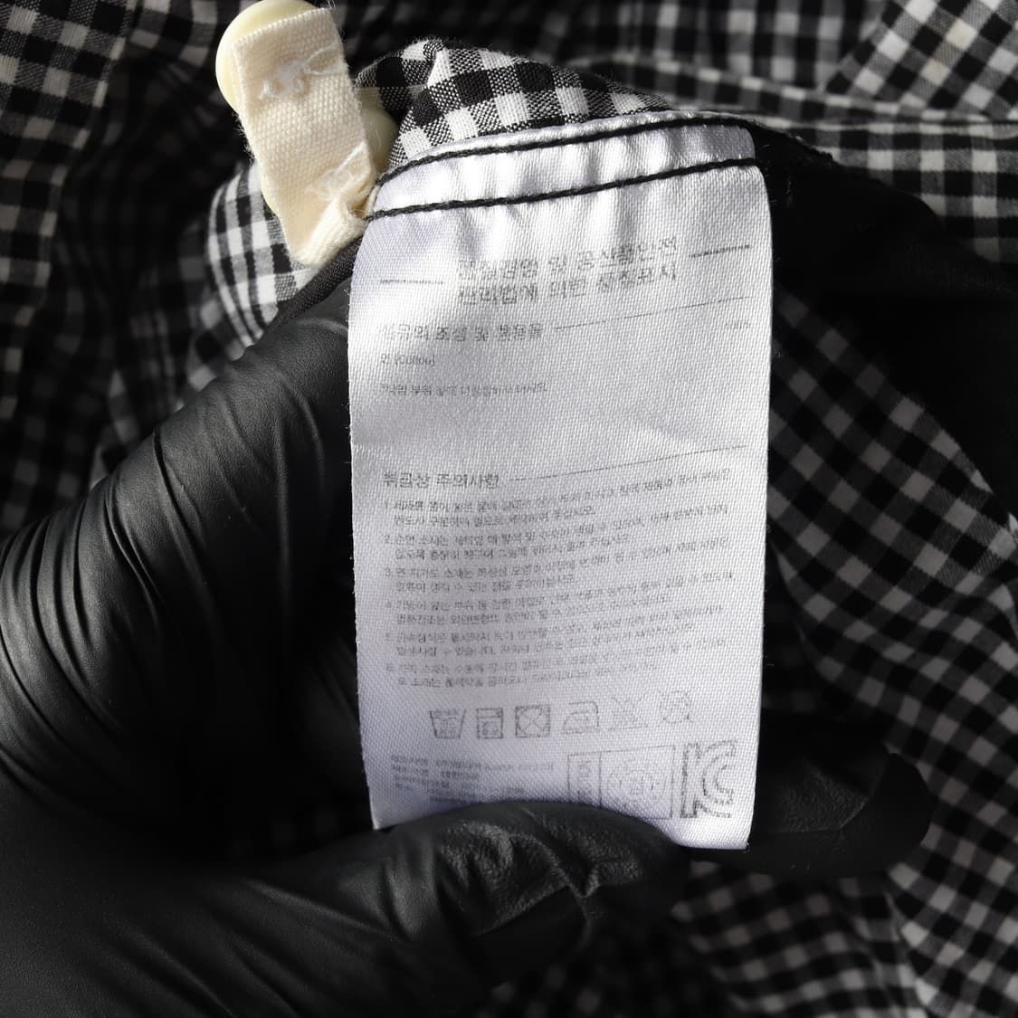 라이풀미니멀가먼츠 깅엄셔츠 (XL) 상품이미지6