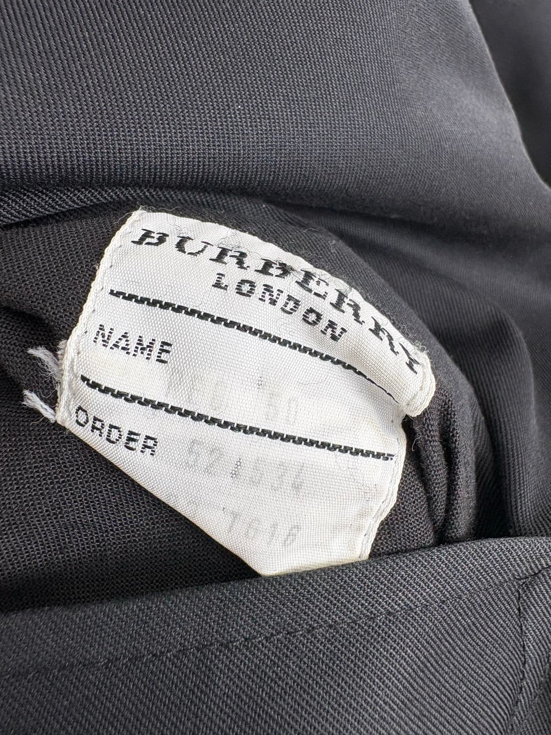  [2XL] BURBERRY 버버리 블랙 블루종 상품이미지6