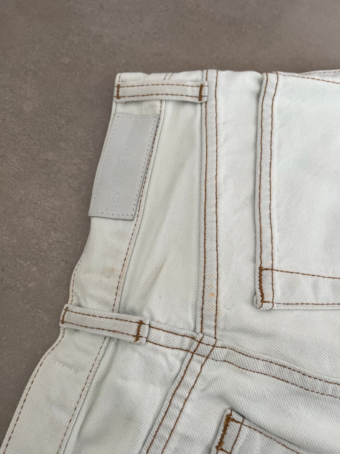 리던 화이트데님 27 re/done 상품이미지8