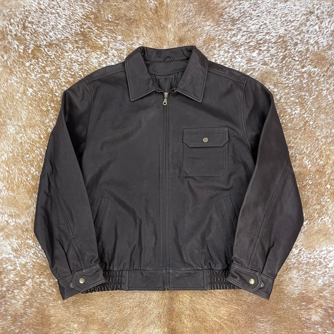 Vintage leather jacket 상품이미지1