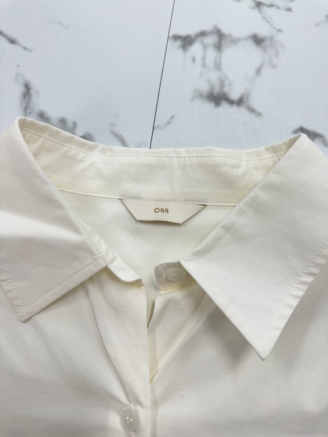 ORR 오르 화이트 셔츠 상품이미지3