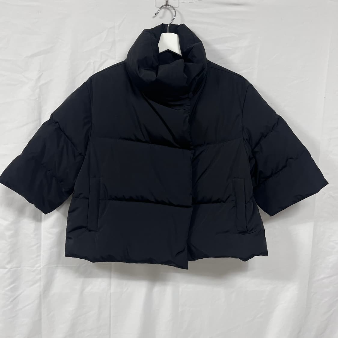 오르(ORR) 7부 소매 구스 다운 패딩 상품이미지1