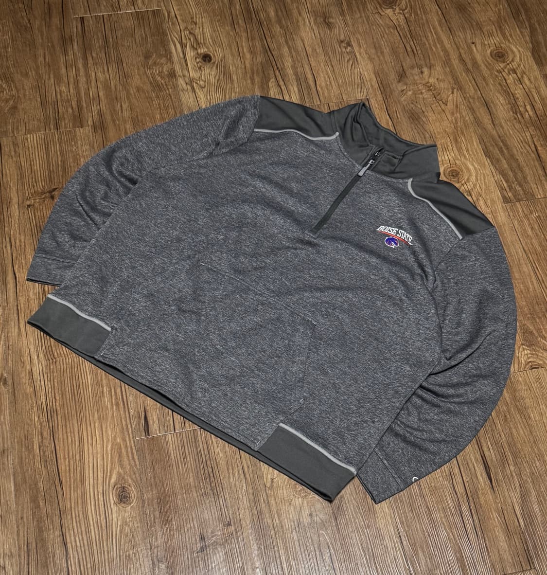 [XL] 챔피온 BOISE STATE 쿼더 반집업 플리스 상품이미지1