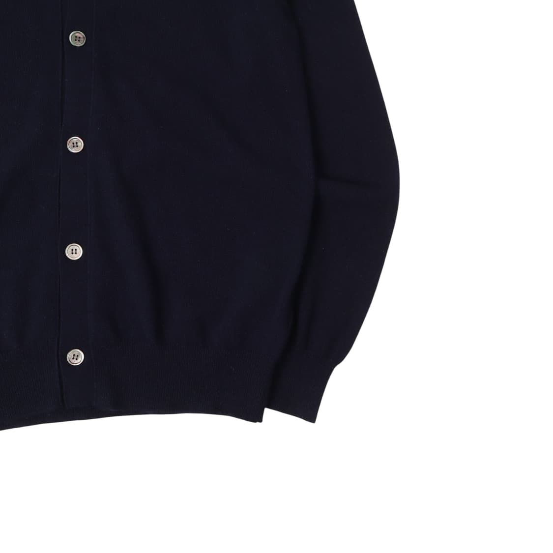꼼데가르송 네이비 하프와펜 니트 가디건 상품이미지4