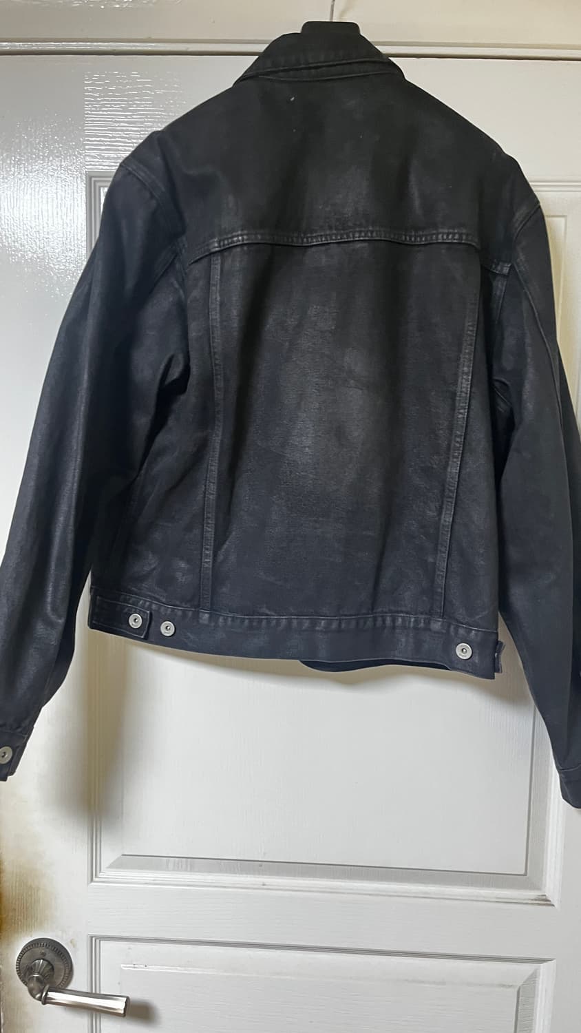 Yiyae 크롭코팅데님자켓 L 상품이미지3