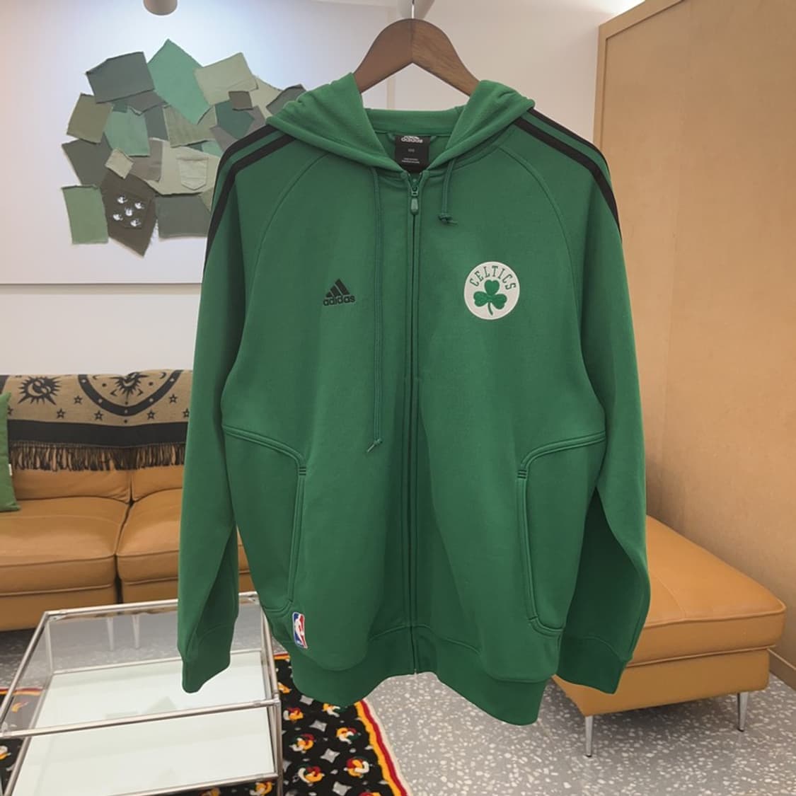 아디다스 셀틱스 약기모 트랙탑 져지 후드집업 95 C06391 상품이미지3