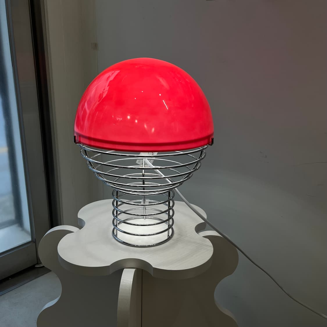 미드센추리 글라스 레드 조명 상품이미지4