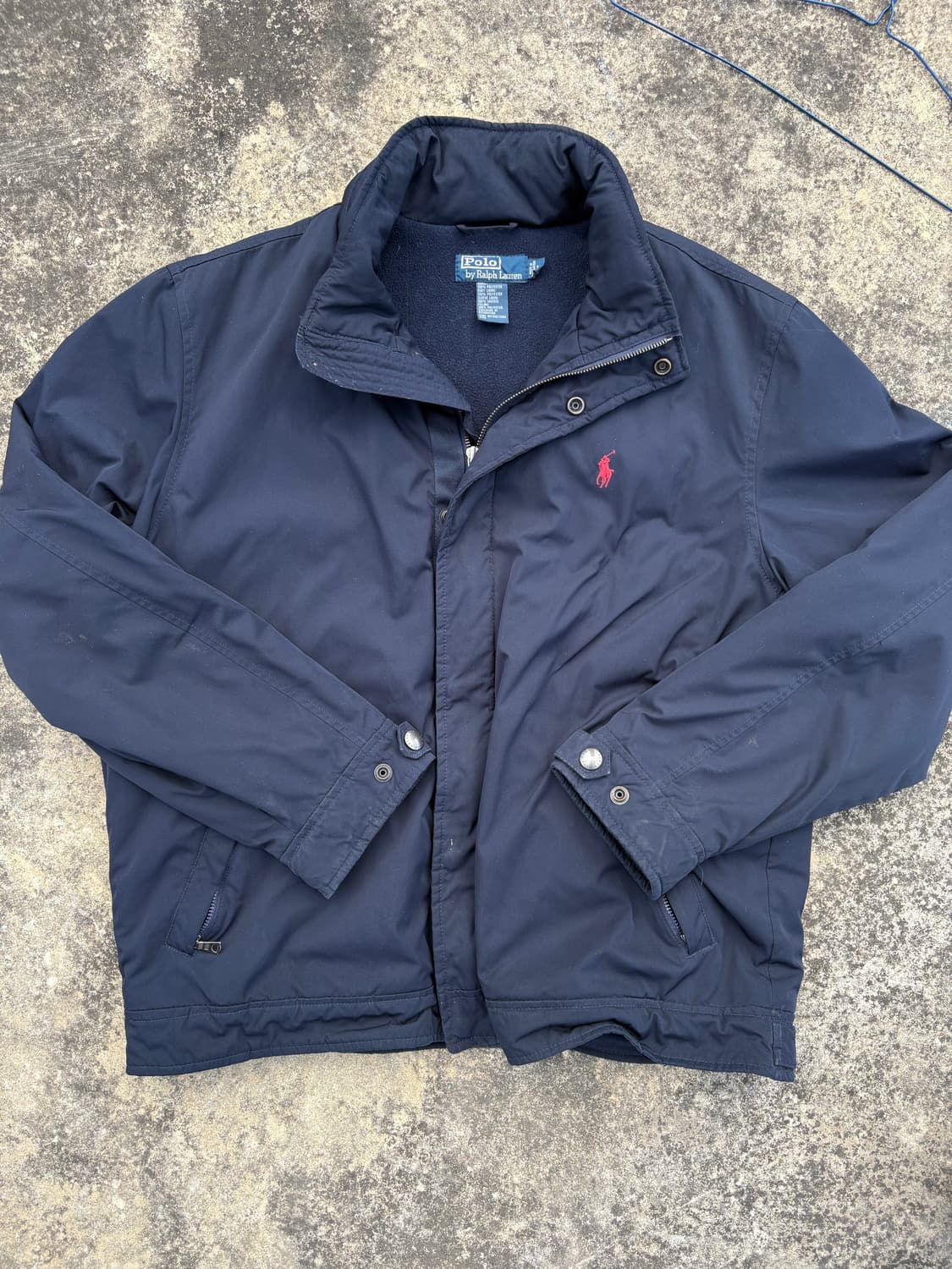 폴로 플리스 안감 나일론 자켓 / 해링턴 스타일 상품이미지1