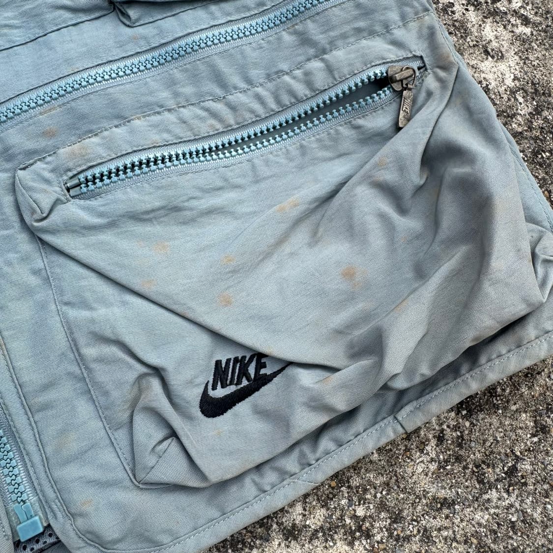 [L] 90s Nike 삼나스포츠 멀티포켓 나일론 베스트 상품이미지6
