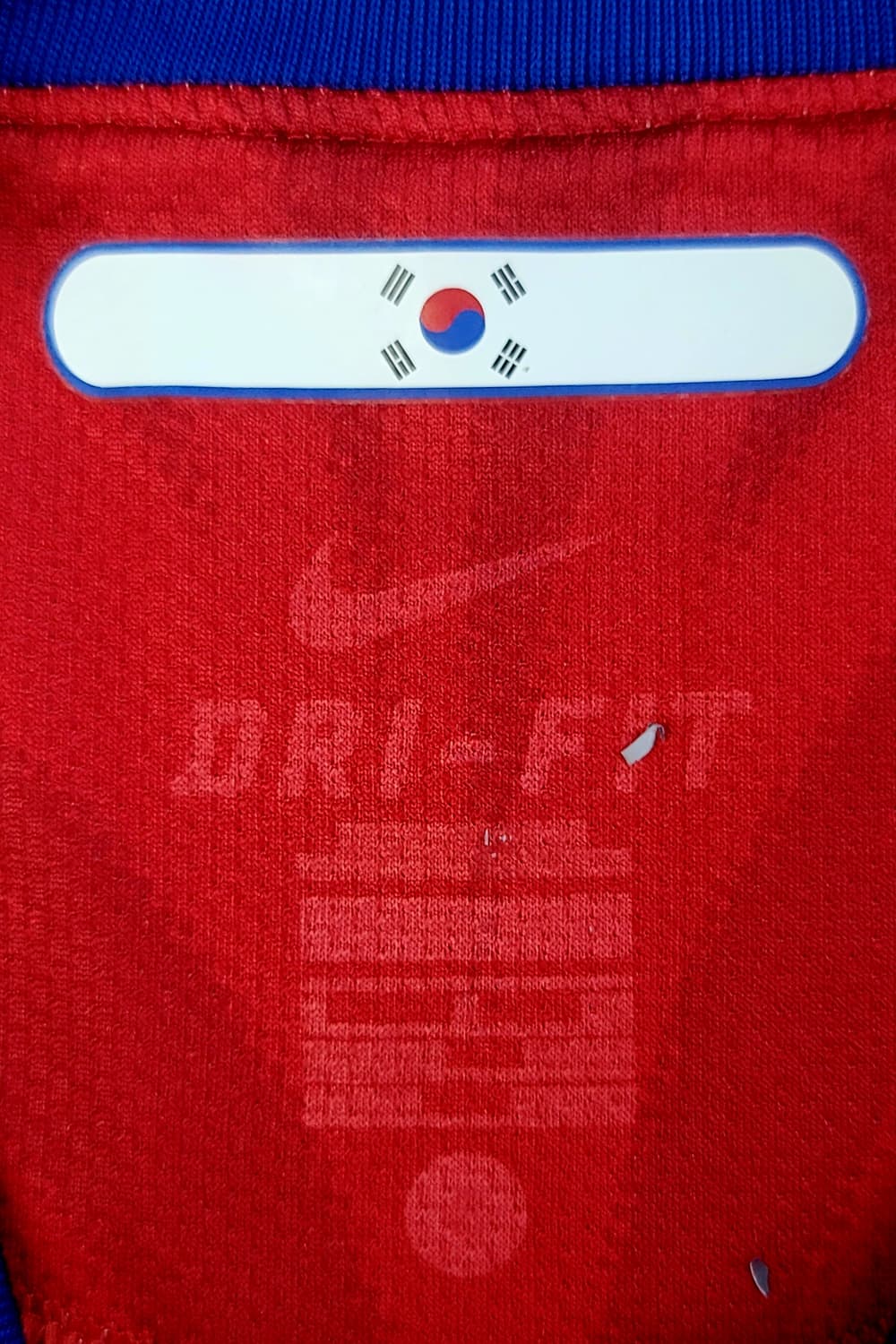 나이키 10-12 대한민국 축구 국가대표팀 홈 져지(적호유니폼) 판매 상품이미지8