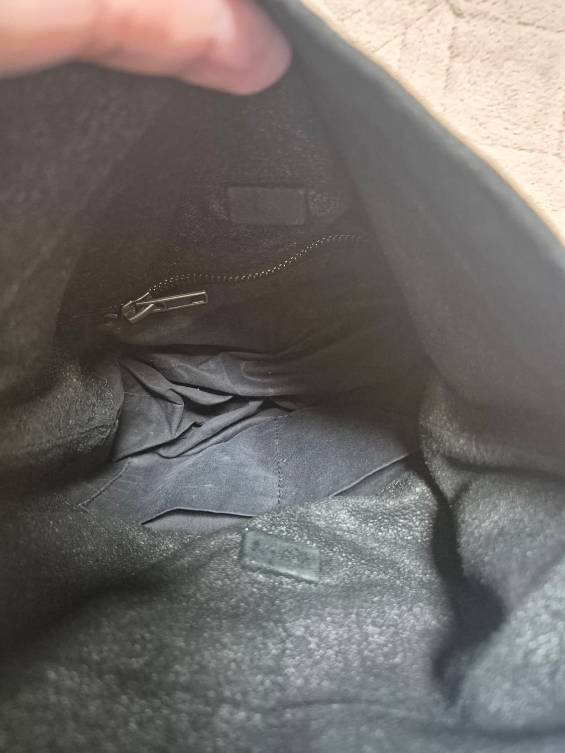 (OS)릭오웬스 SS16 CYCLOPS 아카이브 크랙 레더 스몰 크로스백 상품이미지4