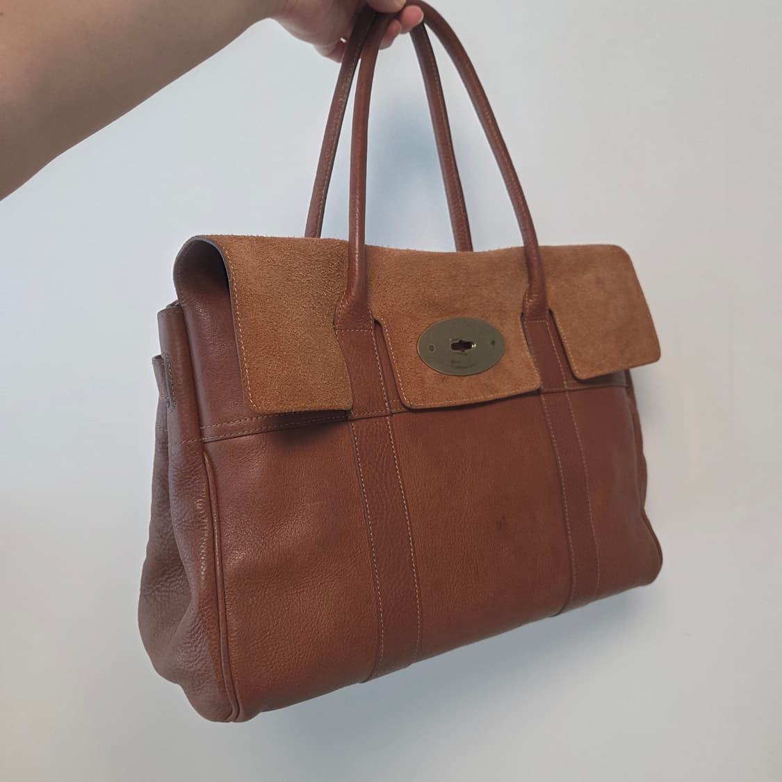 Mulberry 멀버리 정품 헤리티지 베이스워터 금장 오크 클래식그레인 상품이미지6