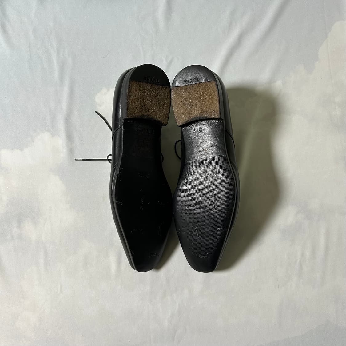 Prada classic semi square toe derby 상품이미지5