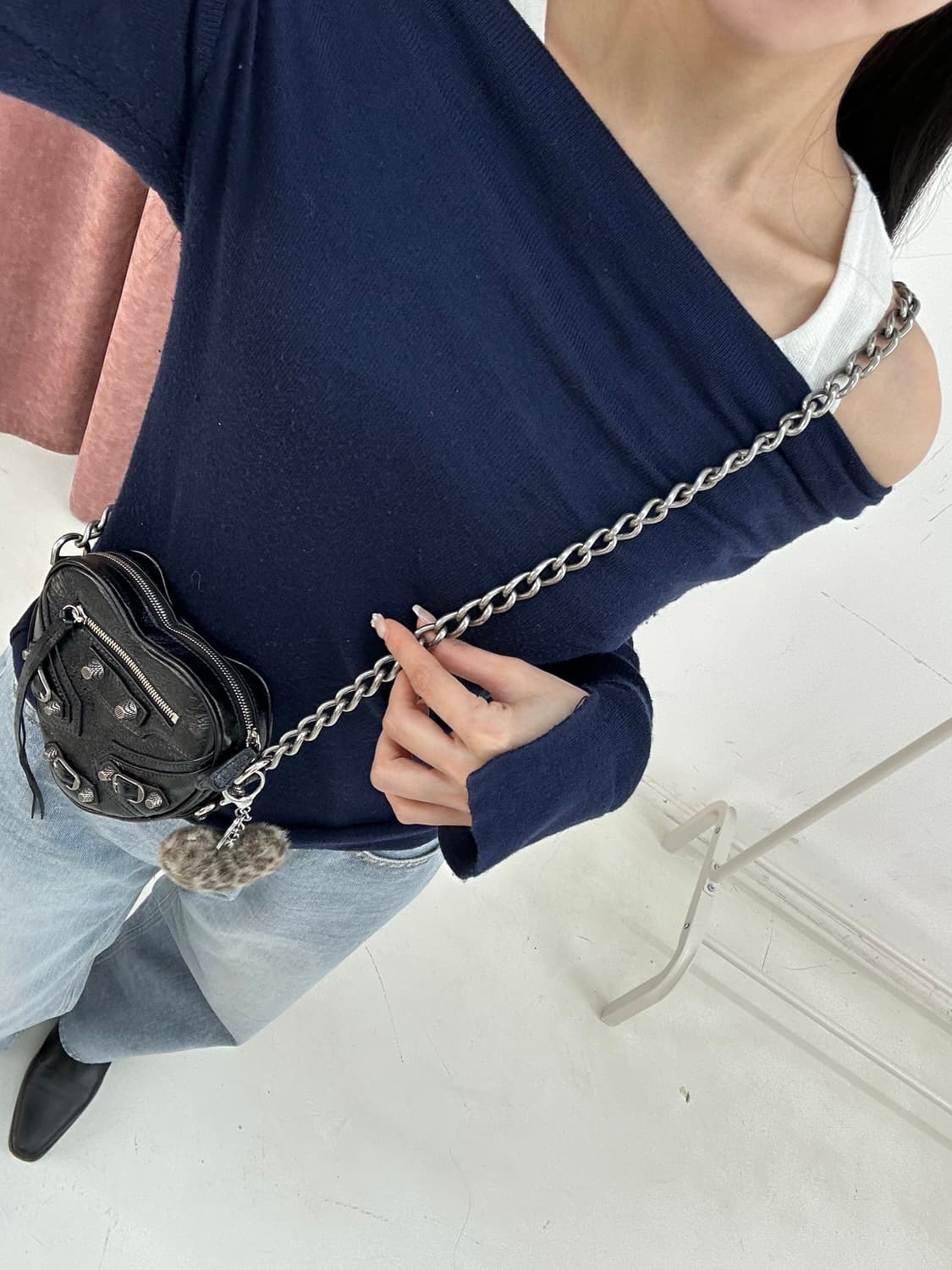 [S급 정품] 발렌시아가 르카골 하트백 상품이미지10