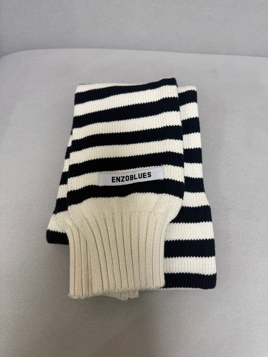 엔조블루스 스트라이프 머플러 상품이미지1