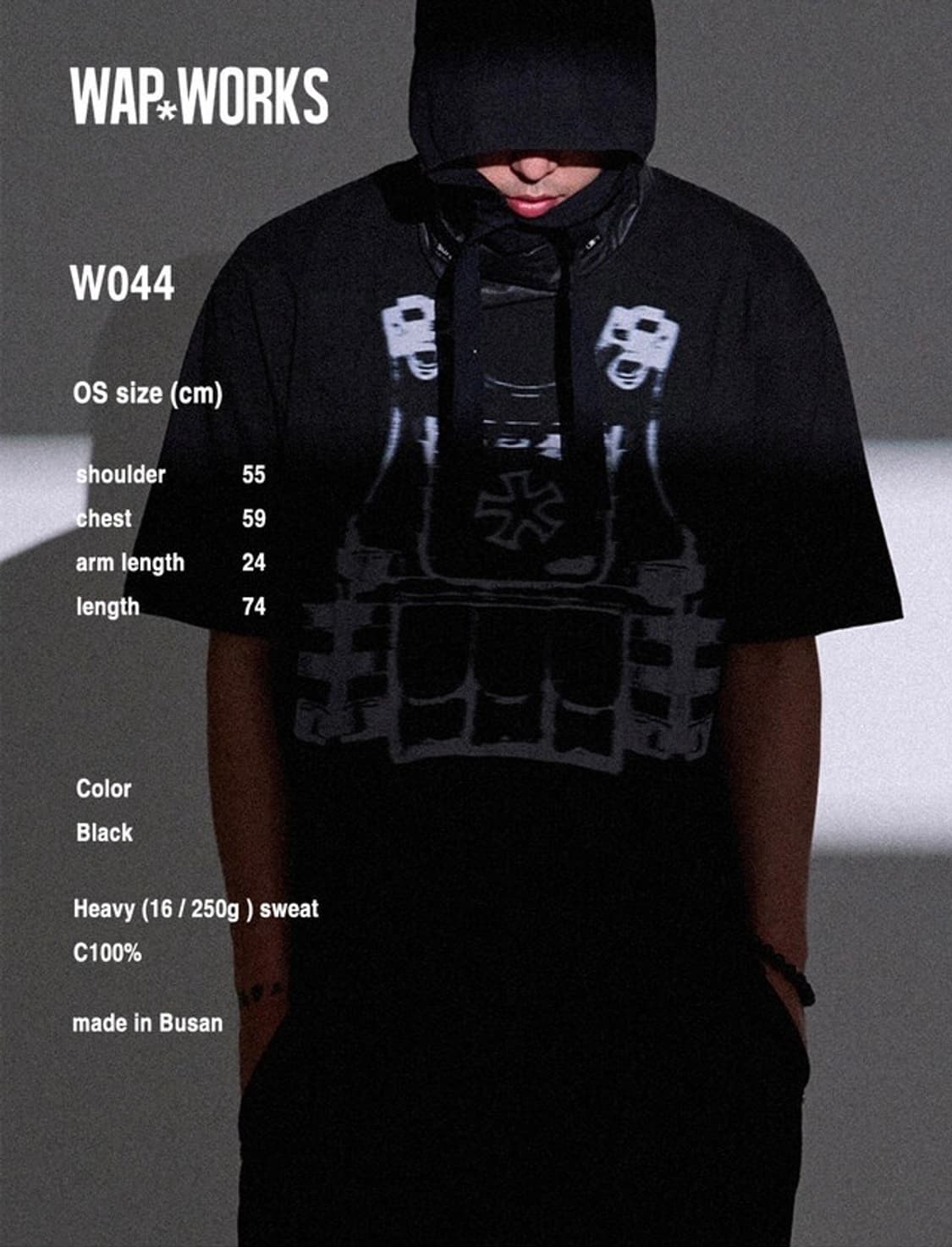 Wapworks 반팔티(os) 상품이미지8