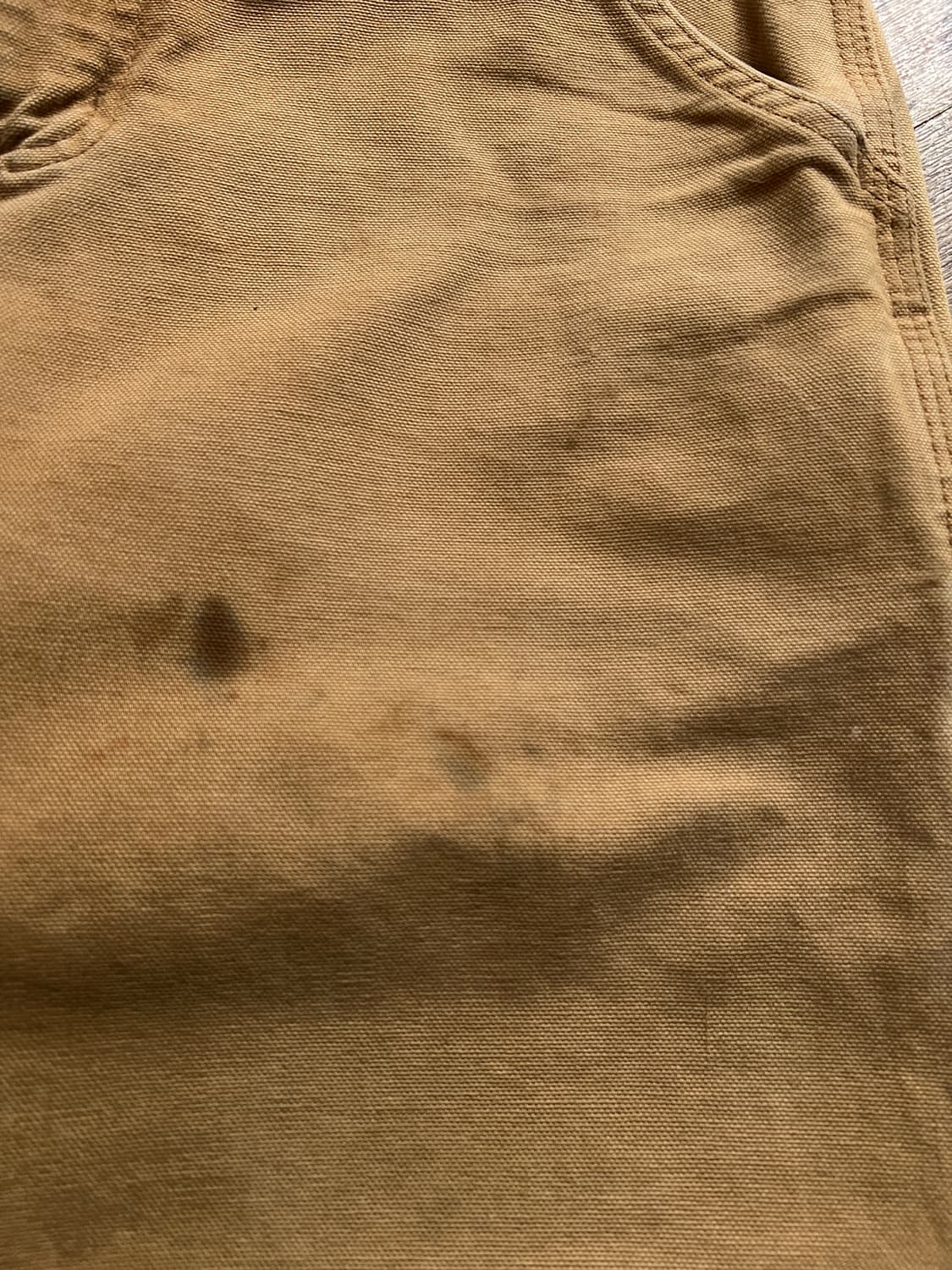 [29]칼하트 USA 덩가리핏 더티워싱 브라운 싱글니 카펜터 워크 팬츠 상품이미지4