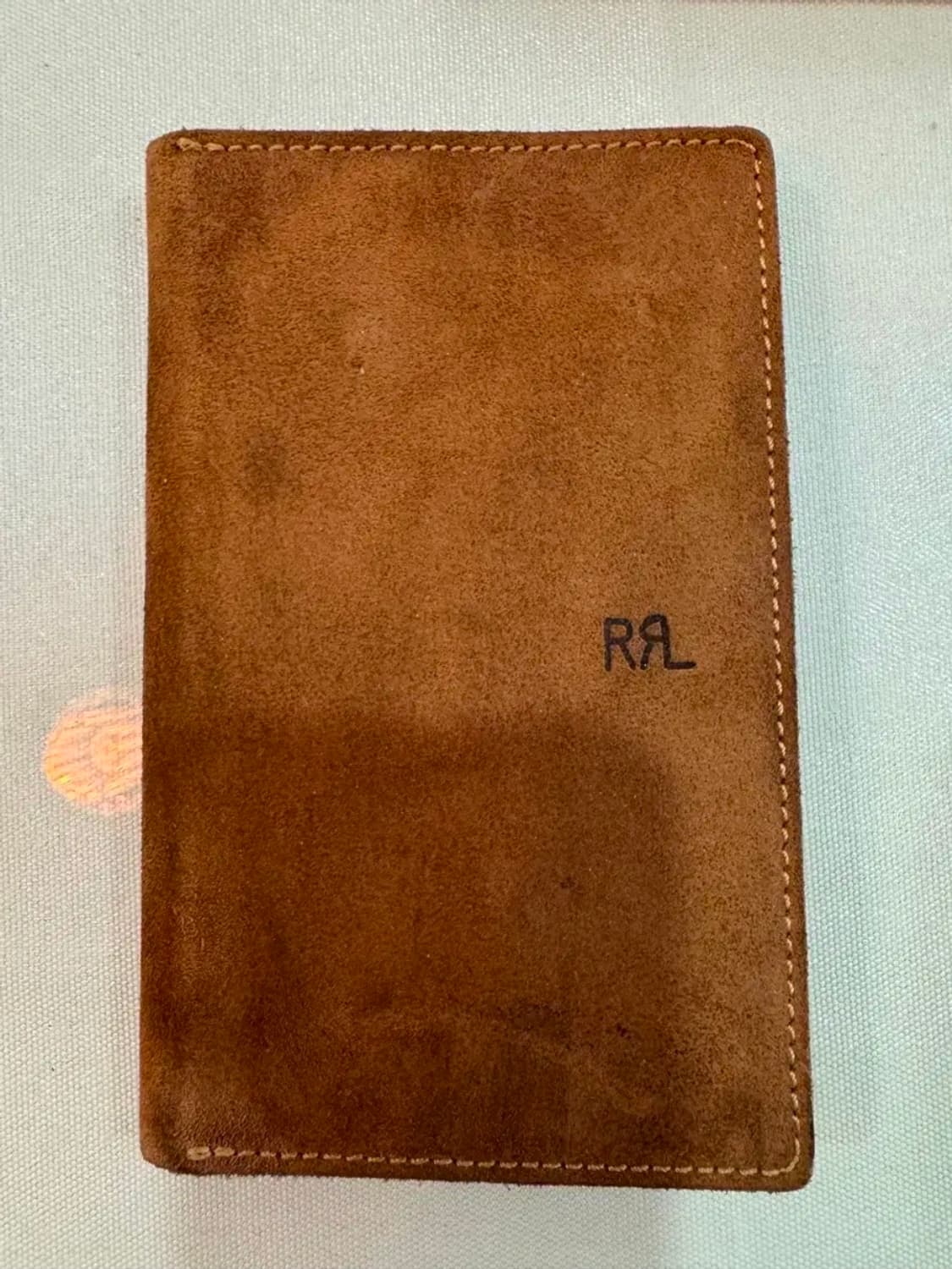 RRL 더블알엘 러프 스웨이드 가죽 지갑 상품이미지2
