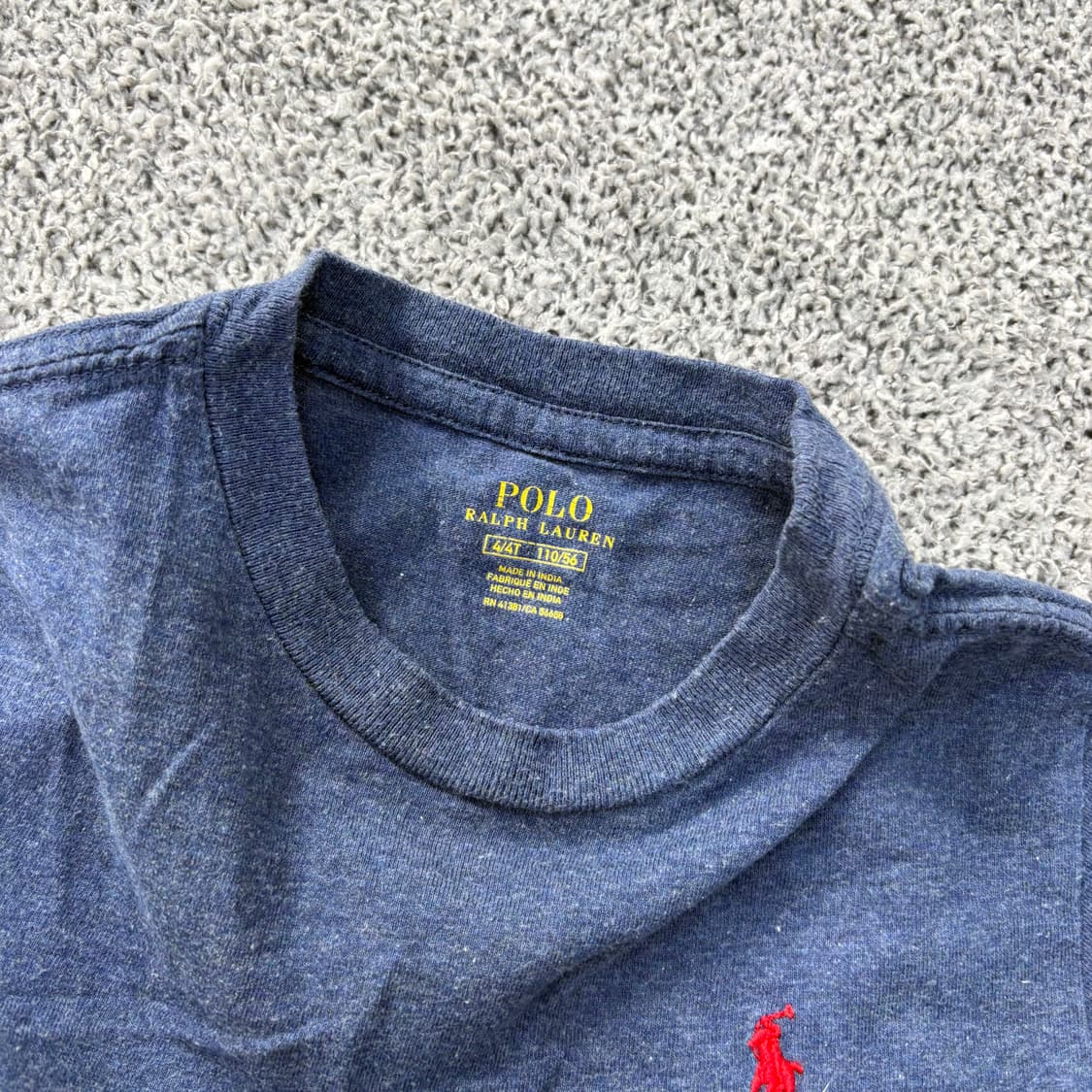 4/4T 폴로 키즈 긴팔티 0305J 상품이미지2